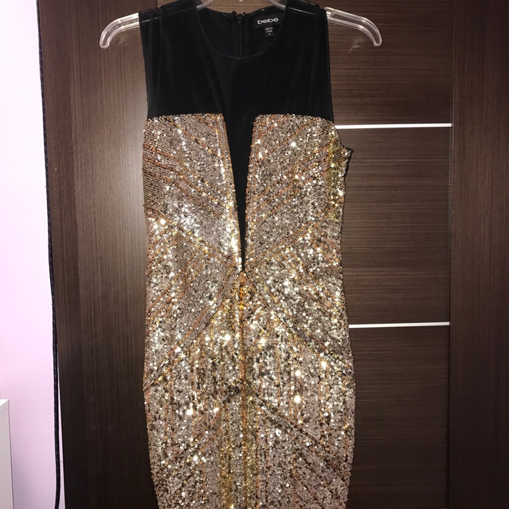 Bebe sequin dress